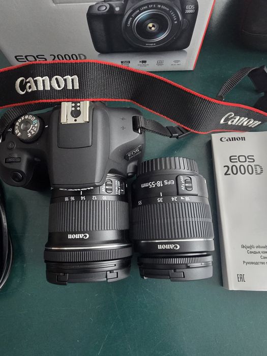 Canon eos 2000d como nova