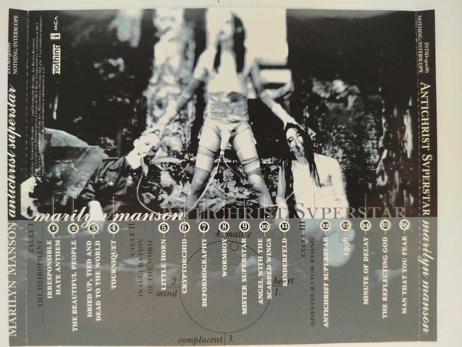 Marilyn Manson Antichrist Superstar CD alternative metal industrial