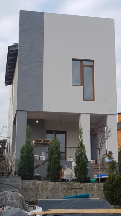 Утеплення Будинків (фасад) Монтаж водосточки та підшиви та водовідливи