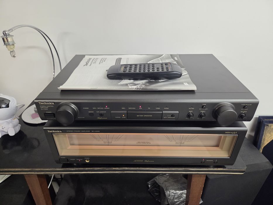 Wzmacniacz Technics SE-A1000 przedwzmacniacz SU-C1000
