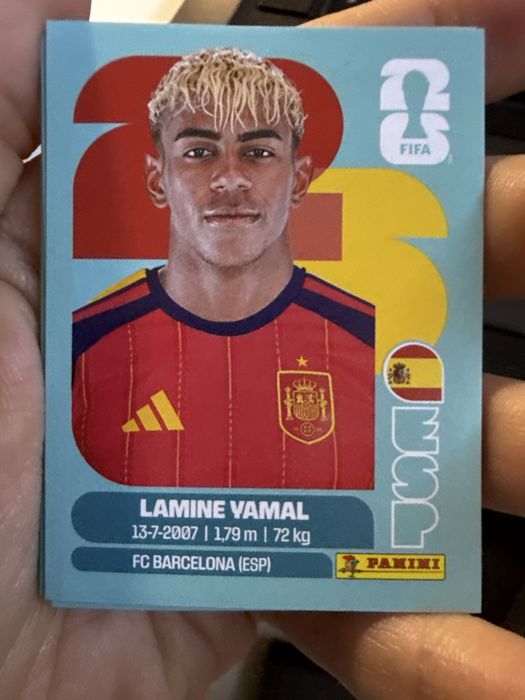 Cromos do mundial 2026