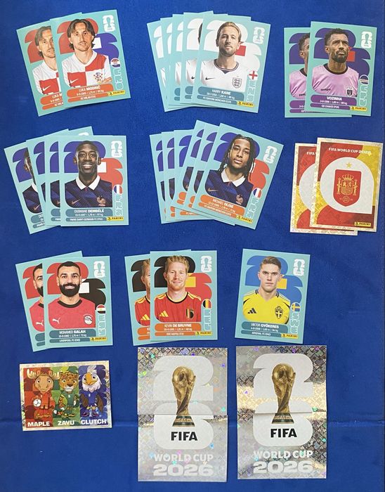 Cromos Mundial 2026 Fifa World Cup Panini Copa do Mundo 26