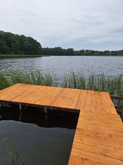 Wynajmę działkę rekreacyjną nad jeziorem