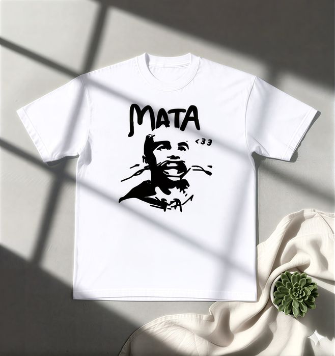 Mata Koszulka Koncertowa Nowa Biała Merch Unisex S