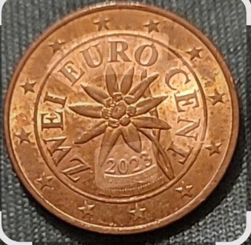 Moeda 0,02€, Áustria 2023
