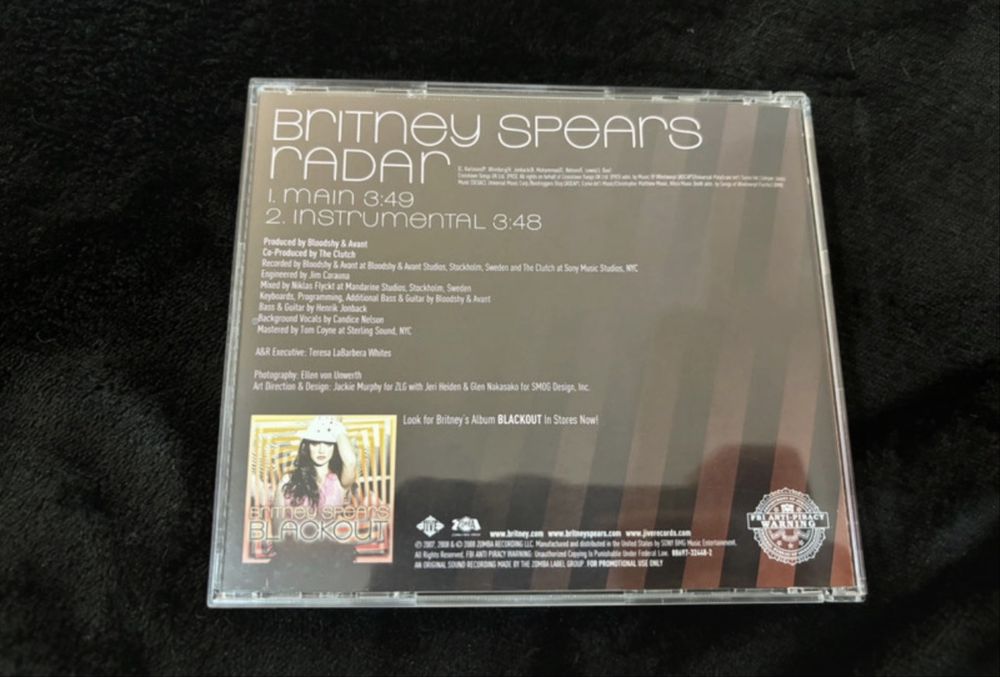 Britney Spears - Single Promo Radar