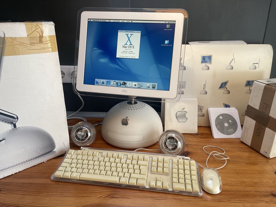 iMac G4 (2002) COMPLETO DE COLEÇÃO