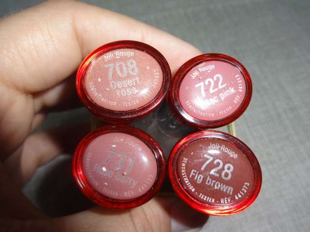 Batons Clarins Paris - novos - 708, 722, 728, 731