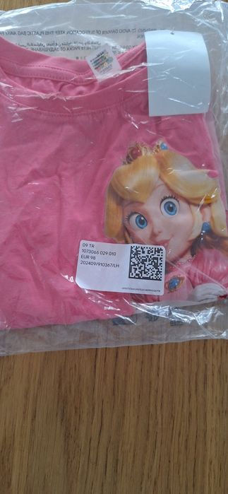 Bluzka z krótkim rękawem T-shirt + krótkie legginsy98 H&M nowe z metką