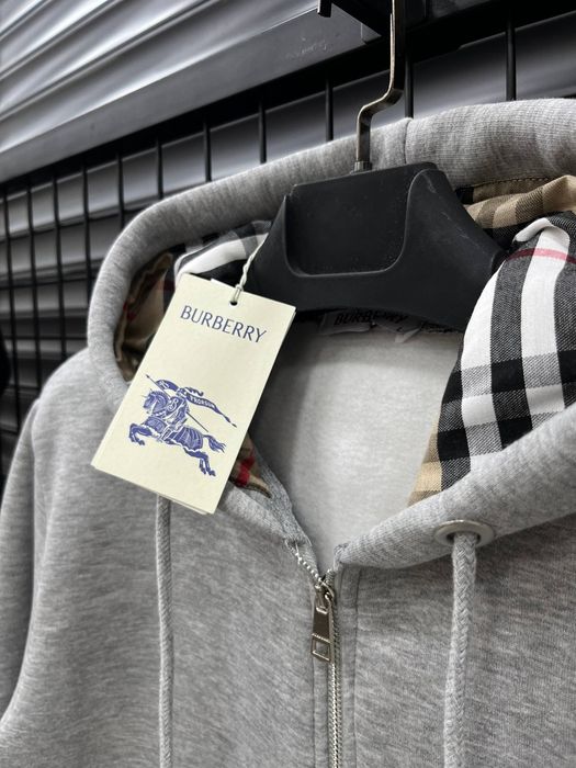 Зіп худі burberry зипка кофта худт барбери