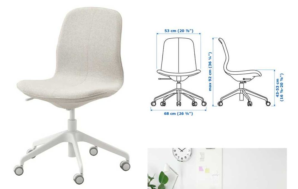 cadeira de escritorio Langfjall IKEA