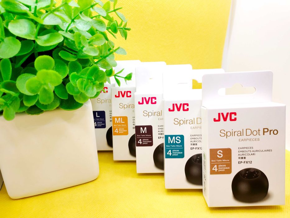 ‼️ JVC Spiral Dot Pro EP-FX12 - флагманские амбушюры для IEM наушников
