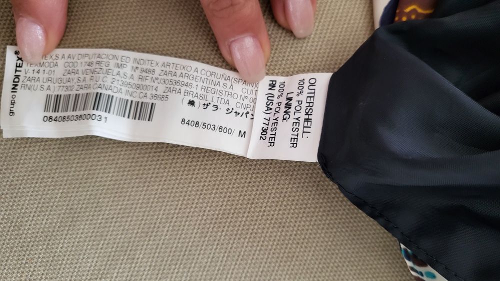 Vestido Zara novo cetim, M