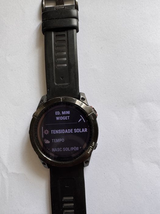 Relogio Garmin Fénix 7x gps solar