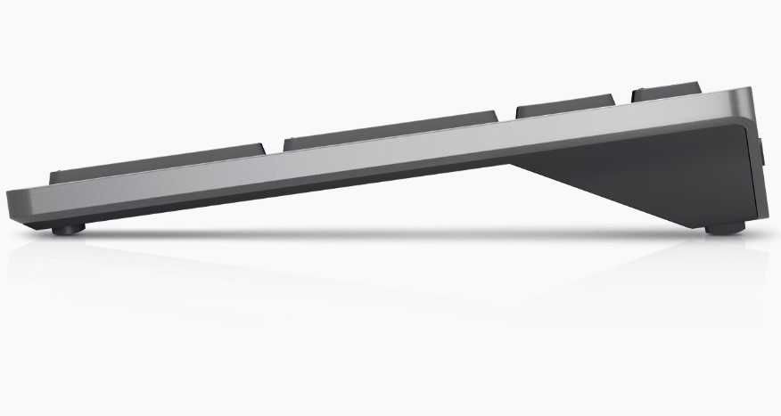 Беспроводная клавиатура с мышью Dell KM7120W (USB/BT, black)