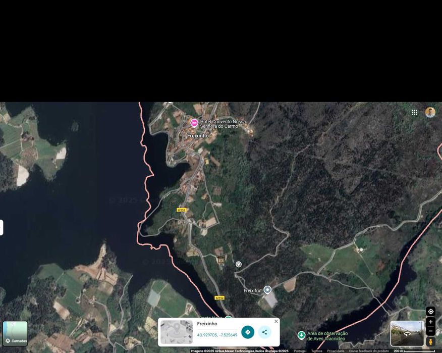 Terreno RUSTICO 3500m2 c/ vista deslumbrante sobre Albufeira Rio Vilar