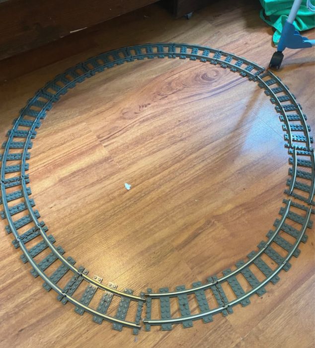 Lego train tracks vintage set tory kolejowe