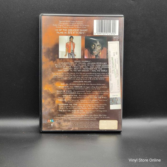 DVD Música - Michael Jackson - Video Greatest Hits - HIStory - Ref.MCLE