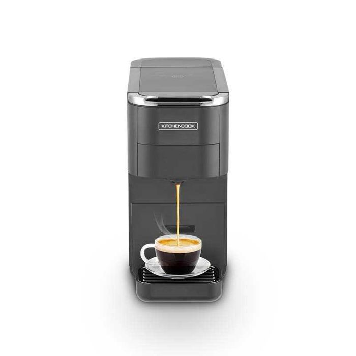 Ekspres na kapsułki i kawę mieloną Kitchencook MULTI II grey