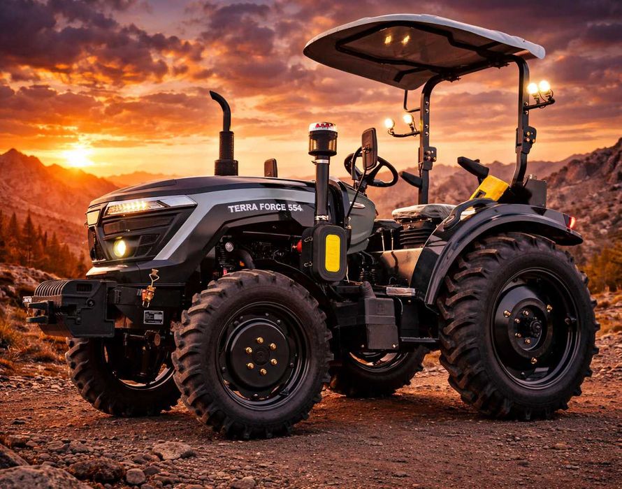 Страшний сон конкурентів- Трактор TERRA FORCE 554X з єровнавіскою, 4х4