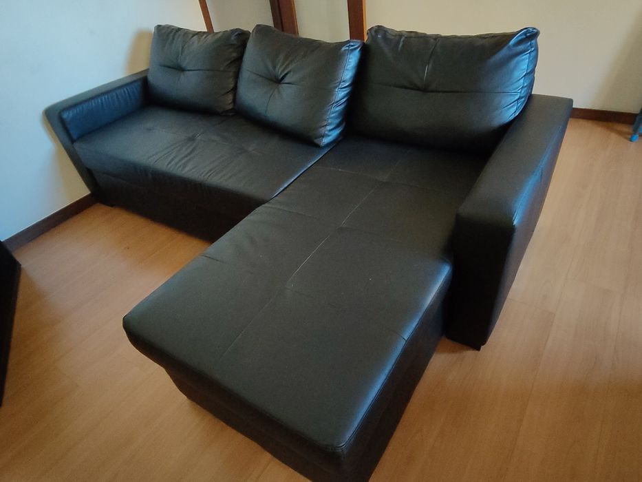 Sofá como novo com arrumação