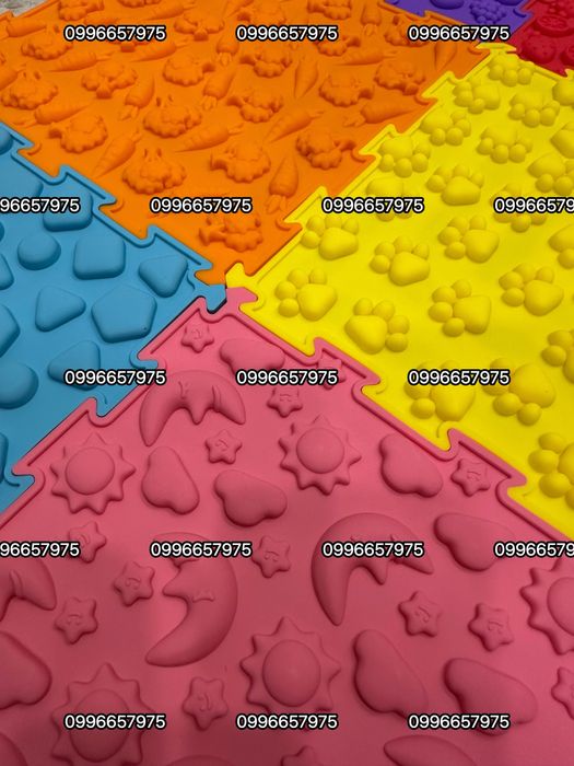 Ортопедичний килимок / ортопедичний пазл / модульний килимок ‼️8 штук