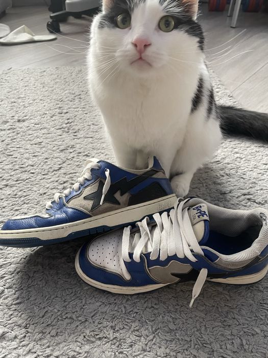 Кросівки A Bathing Ape, BAPE Sta #1 Navy — zdjęcie 3