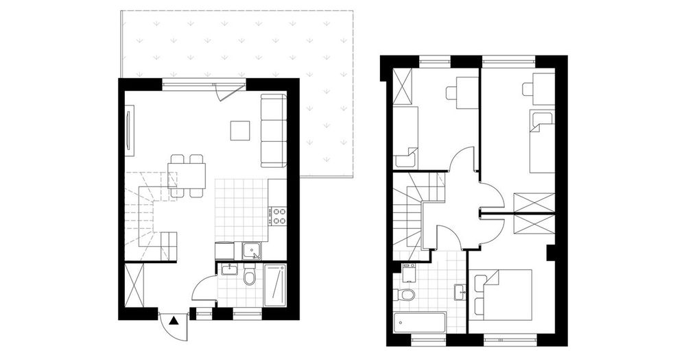 4-pokojowy dom 74m2 + ogródek Bez Pośredników