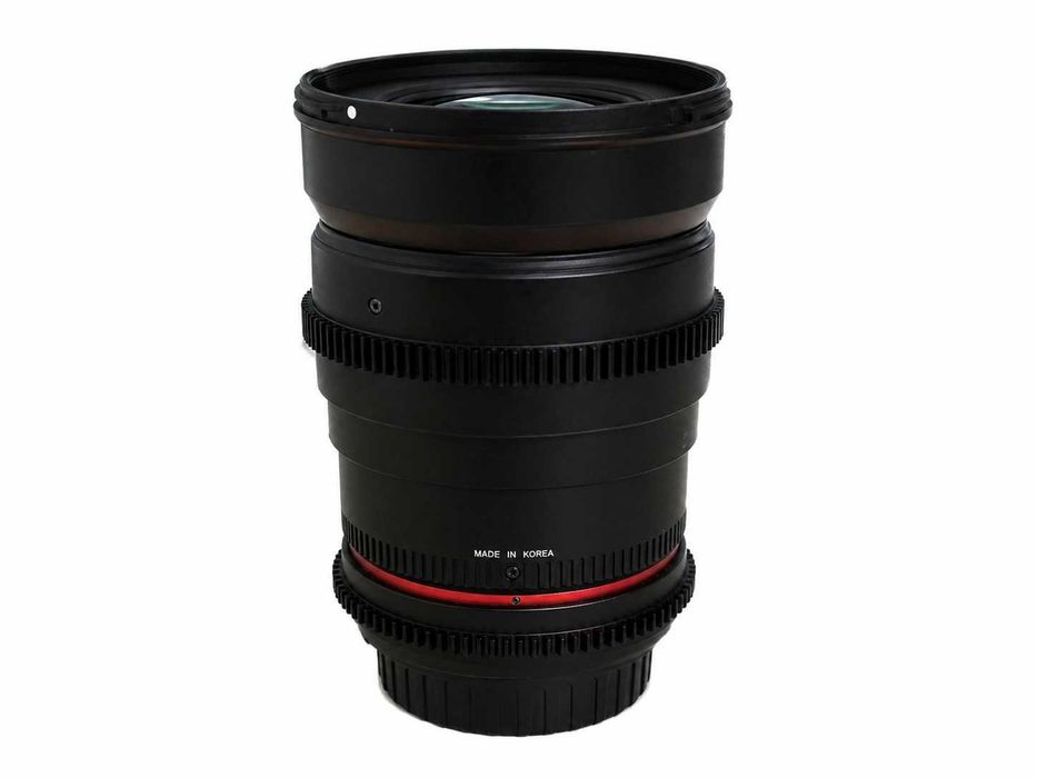 Lente Samyang 35mm T1.5 VDSLR – Canon EF