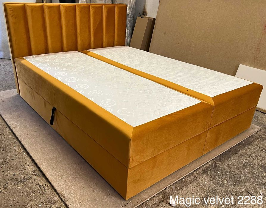 Łóżko kontynentalne KLARA 120, 140,160,180 200 PRODUCENT POCKET