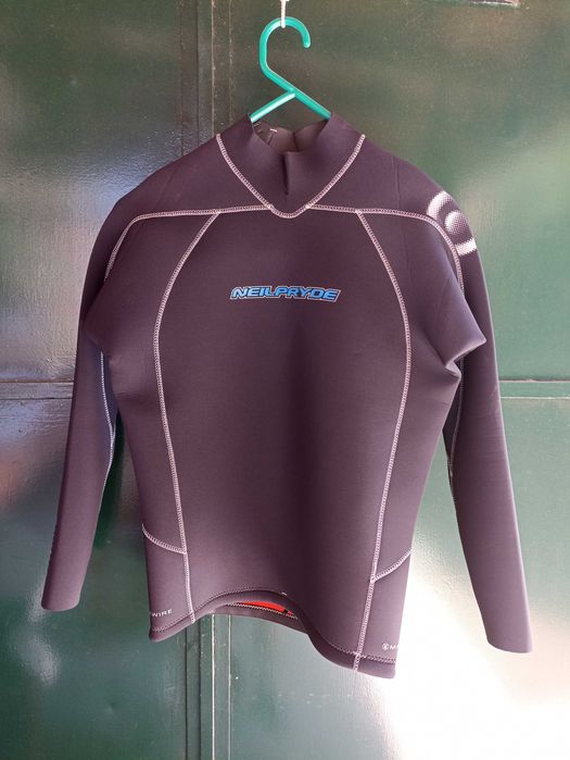 Top neoprene 3 mm de manga comprida