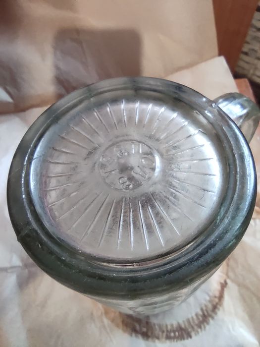 Бокал епохи  СССР для пива кваса , ємність 0,5 Л.Клеймо заводу!