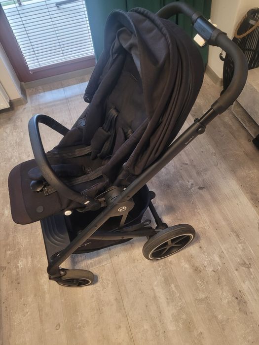 Zestaw wózek fotelik gondola adaptery lusterko