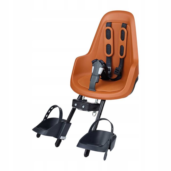 Fotelik rowerowy przedni POZNAŃ do 15kg BOBIKE ONE mini brązowy