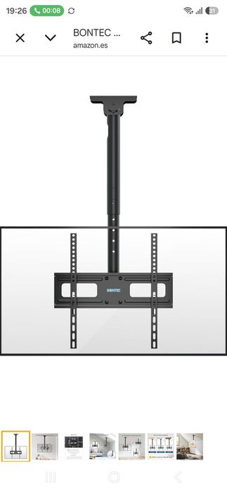 Suporte TV de Teto
