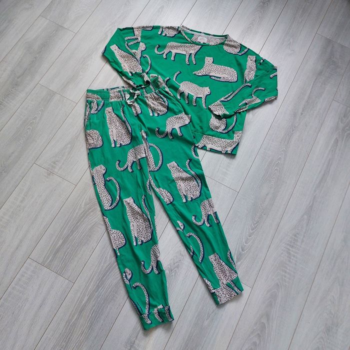 Жіночий котоновий піжамний домашній костюм, піжама  с-м