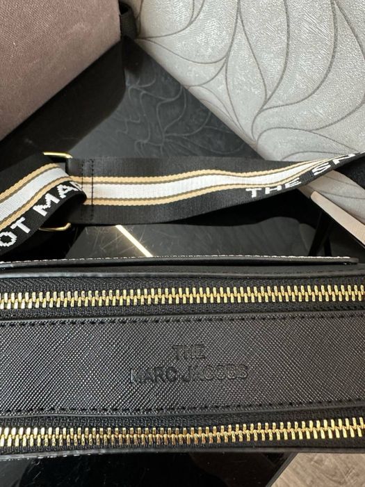 Нова Шкіряна Сумка Marc Jacobs The Snapshot New Cloud White Multi
