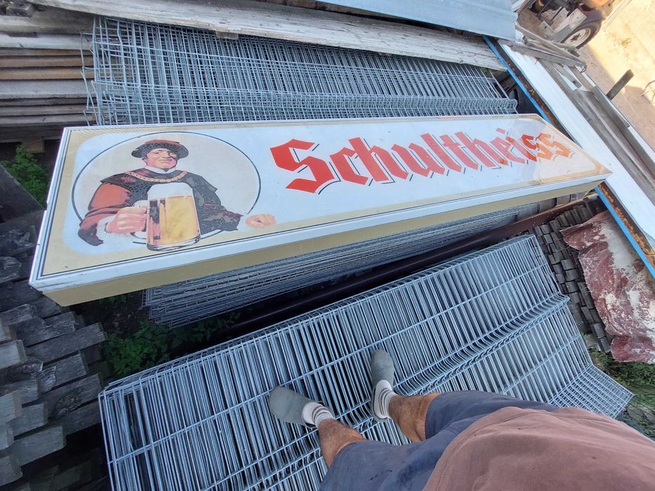 baner duży , jak nowy