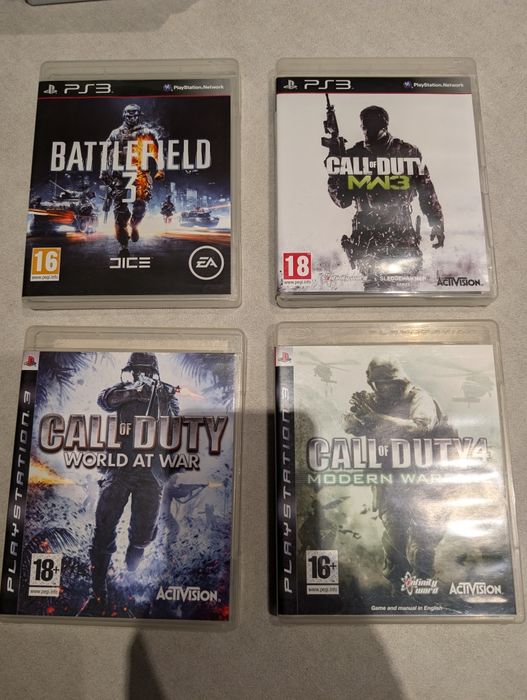 Jogos PS3 - Call of Duty e Battlefield - (5€ Custo Unitário)