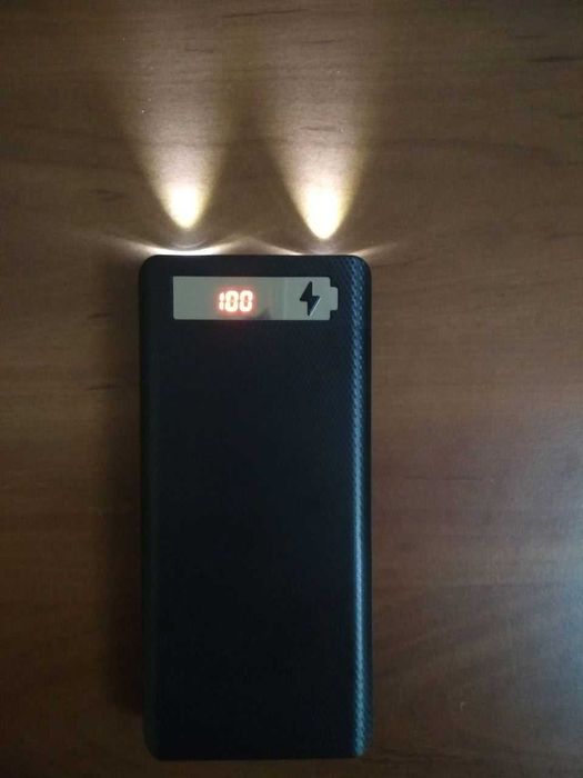 Power bank 25000mah з ліхтариком