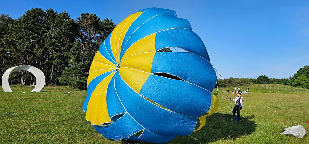 Parasail spadochron SOLAR-120 1 osobowy