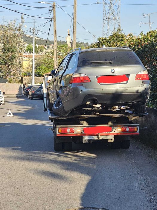 BMW 520D e61 Acidentado