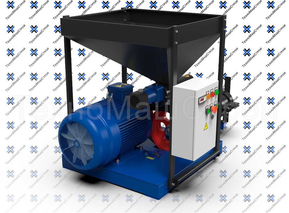 Кормовой экструдер 200кг/час 18.5кВт от завода