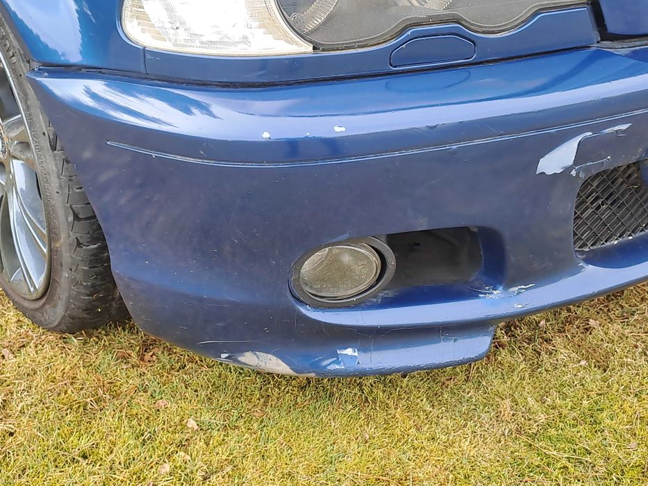 Bmw e46 coupe cabrio zderzak przedni przód mpakiet