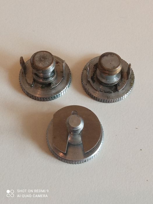 Винты штативные (прижимные) 1/4" и 3/8" и другое..