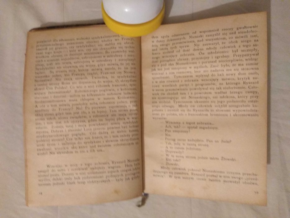 1916 Stefan ŻEROMSKI Walka z SZATANEM Nawracanie JUDASZA stara książka