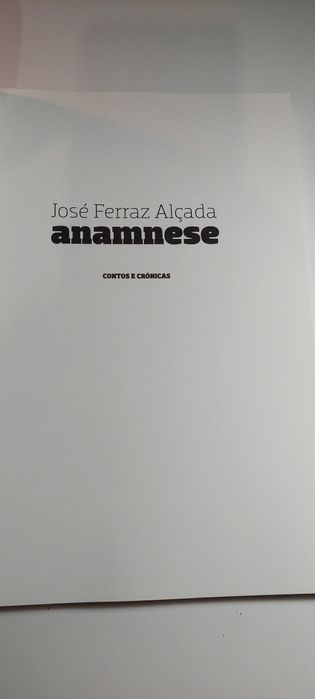 Anamnese - José Ferraz Alçada