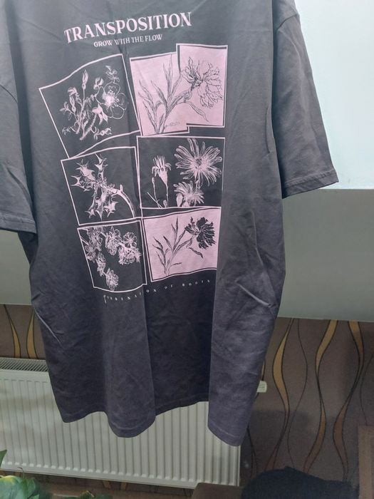 T -shirt  męski brązowy Xl