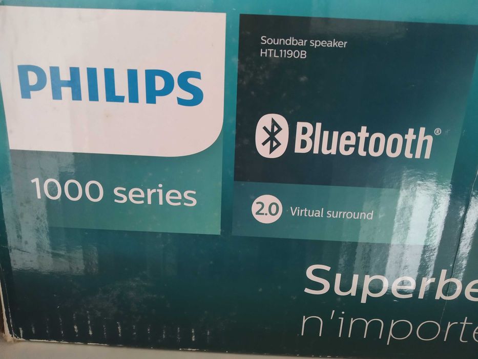 Barra Pilips soundbar.
