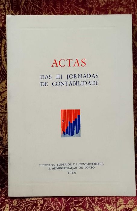 Actas das III Jornadas de Contabilidade 1986